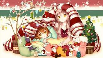 Cute Anime Girl Christmas Wallpaper HD Net