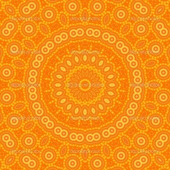 Neon Orange Color Background