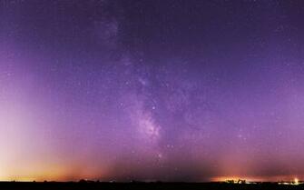 Milky Way With Shooting Star
