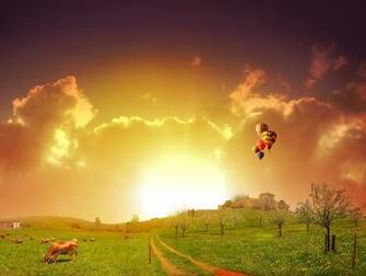 Sunrise Wallpaper Stock Photos