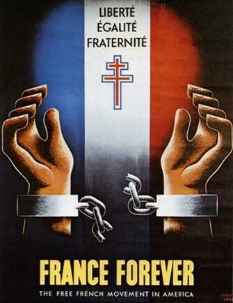 France Forever Vintage World War Posters Wallpaper Image