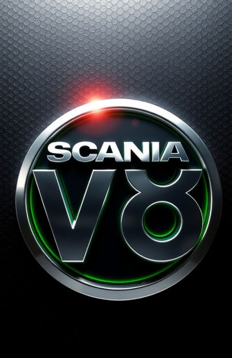 Scania V8 Logo Wallpaper