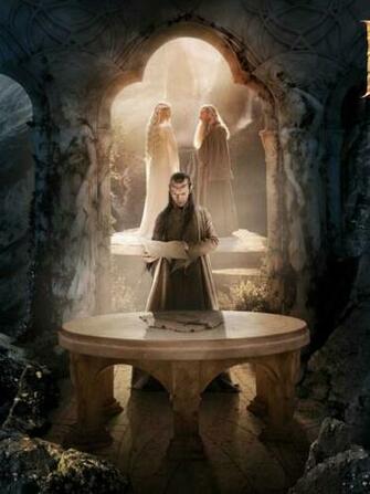 The Hobbit Elrond iPad Wallpaper