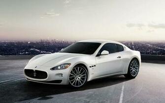 Maserati Granturismo White HD Wallpaper Res
