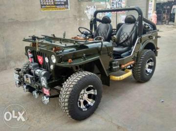 Modified Jeep In Jaipur HD Wallpaper