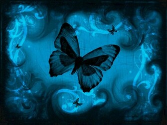 Tag Blue Butterfly Art Wallpaper Background Photos Image And