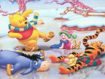 Winnie The Pooh Christmas Wallpaper