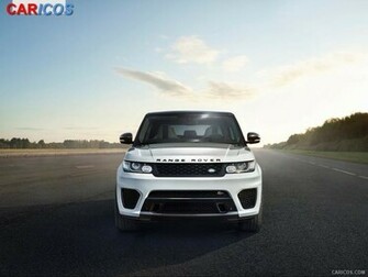 Range Rover Sport Svr White Front HD Wallpaper