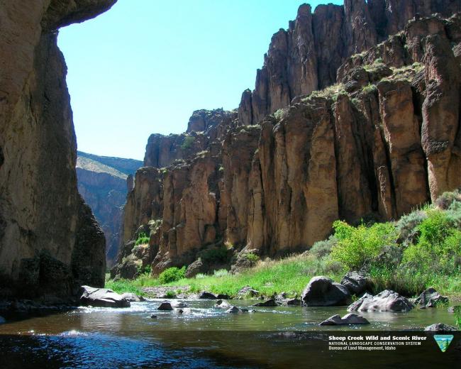 Sheep Creek Wild And Scenic River Size X