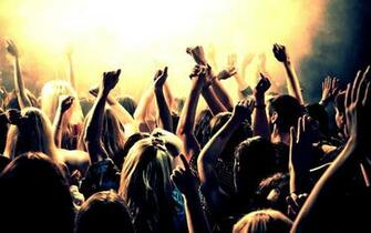 People Party Wallpaper Disco