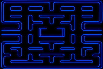 Pac Man Maze Wallpaper By Spdy4