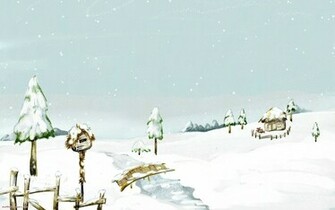 Cute Winter Desktop Wallpaper In HD