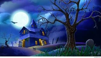 Best Happy Halloween Cartoons Gif Wallpaper