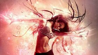 Cute Dancing Girl HD Wallpaper