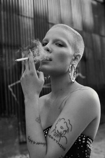 Halsey Flaunt Aftershock Gotceleb
