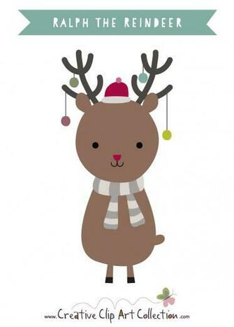Cute Christmas Pictures To Draw A Reindeer