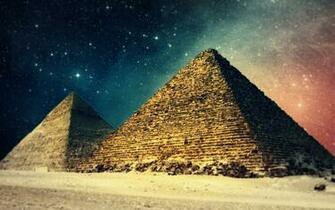 Digital Egypt Pyramids Desktop Pc And Mac Wallpaper