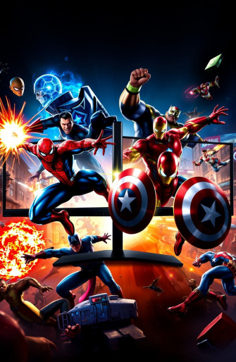 Marvel Dual Monitor Wallpaper