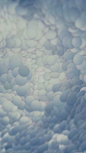 iPhone Plus HD Wallpaper 3d Abstract Circles Fish Scales Ultra