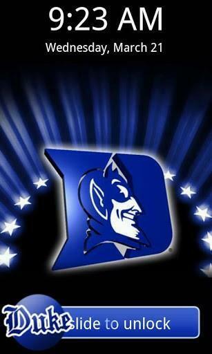 Bigger Duke Blue Devils Theme For Android Screenshot