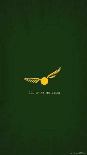 Harry Potter Spells Wallpaper Top
