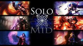 Solo Mid Wallpaper By Leaguewallpaper Fan Art Games