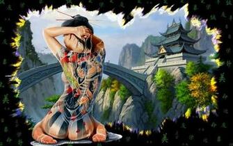 Tattoo Girl Wallpaper HD