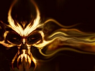 All Flaming Skull Background Image Pics Comments Covers