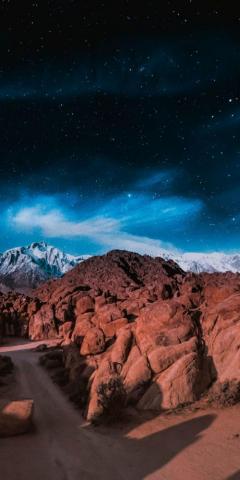 Rocks Landscape Nature Sky Outdoor Wallpaper Android