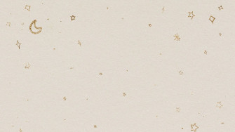 Shimmering Golden Moon Stars Background Design Resource