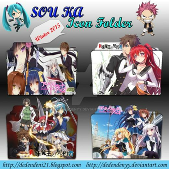 Shinmai Maou No Testament And Absolute Duo Icon By Dedendenyy On