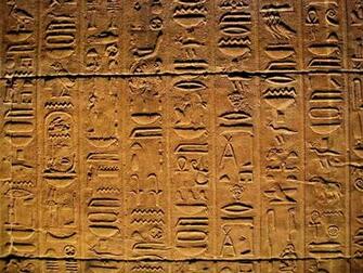 Egyptian Hieroglyphics Wallpaper