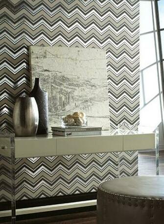 Wallcoverings For Less Ashford House Black And White Wallcovering