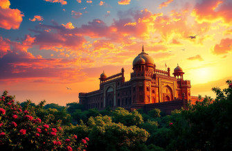 Red Fort Wallpaper