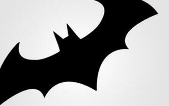 Black And White Minimalistic Dc Comics Digital Art Batman Logo