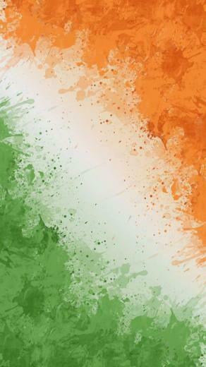 Indian Tri Colour Flag Symbol Of Strength Peace And Prosperity In