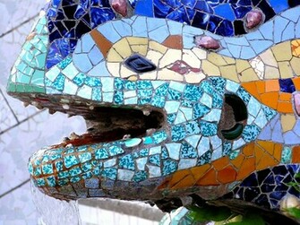 Gaudi Ideal Spanish Vacation City Break Photographic Wallpaper