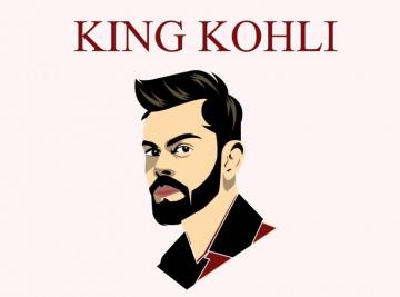 Virat Kohli Cartoon Portrait By Mohit Kumar On Dribbble