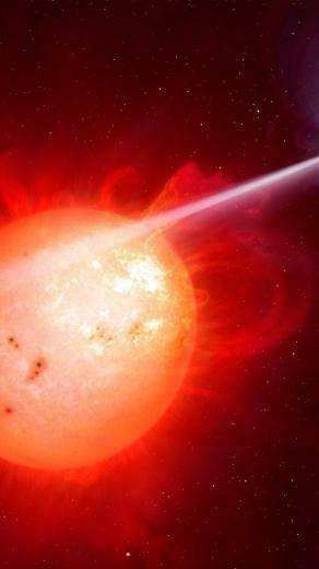 Wallpaper Ar Scorpii Red Dwarf Star 5k Space