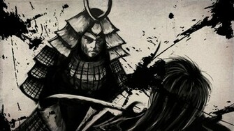 Samurai Wallpaper HD Widescreen Anime Car