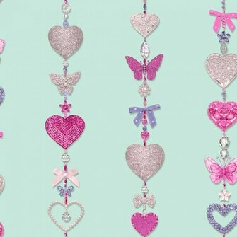 Stripe Pattern Jewellery Necklace Glitter Bling Wallpaper