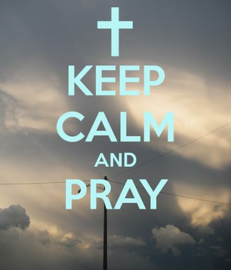 Keep Calm And Pray Carry On Image Generator