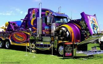 Wallpaper Truck Field Show Desktop