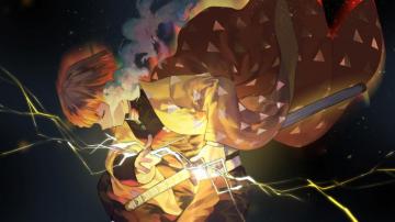 Demon Slayer Zenitsu Agatsuma Kimetsu No
