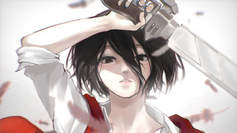 Mikasa Attack On Titan 4k Wallpaper iPhone HD Phone 3150f
