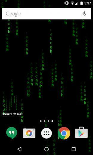 Hacker Live Wallpaper Android Apps Auf Google Play