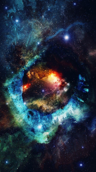 Axiolite Digital Art Network Iss iPhone X 4k