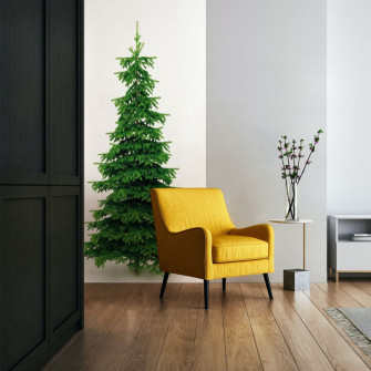 Big Green Pine Tree Wallpaper