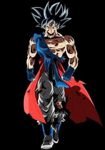 Xeno Goku Ultra Instinct Omen In Anime Dragon Ball Super