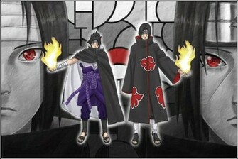 Itachi Vs Sasuke Wallpaper